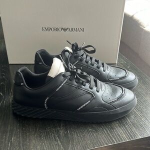 Emporio Armani  Sneakers size 8 Man colour black with the  tag